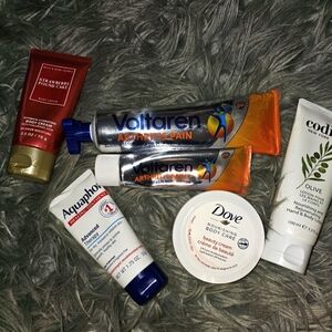 Body care LOT!! Some new some used!!